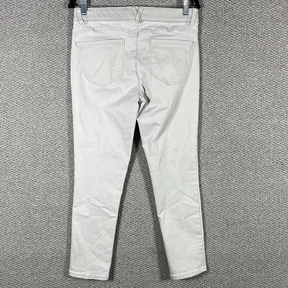 Democracy Ab Technology‎ Skinny Jeans Womens 8 Beige Denim Mid Rise Stretch - Picture 5 of 12